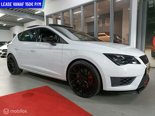 Seat Leon 2.0 TSI Cupra 280 DSG SCHAAL STOELEN LEER NAVI LED CRUISE DAB+ CAMERA LANE ASSIST