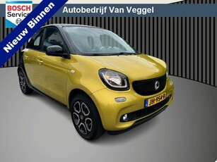 Smart Forfour 1.0 Prime panorama, leer, airco (bj 2016)