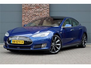 Tesla Model S 85D Free Charging Luchtvering