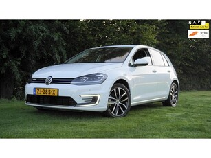 Volkswagen E-Golf E-Golf Warmtepomp ECC Airco navigatie