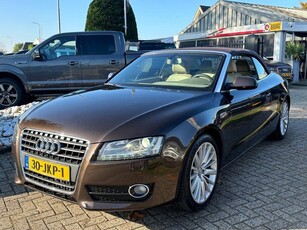 Audi A5 Cabriolet 2.0 TFSI Bruin Youngtimer NL Auto Cabrio