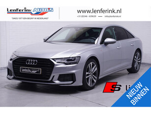 Audi A6 Limousine 35 TDI S Line Navi Leder Memory Apple Carplay 1e Eigenaar NAP Rijklaar!