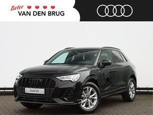 Audi Q3 S-Edition | 45 TFSIe | 181kW / 245pk | LED | Achteruitrijcamera | Comfortsleutel | Zwart optiek | Stoelverwarming |