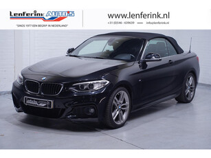 BMW 2-serie Cabrio 218d High Executive Leder Navi Camera Bi-Xenon PDC v+a Stoelverwarming