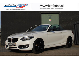 BMW 2-serie Cabrio 218d Sportline Navi Sportstoelen Clima Cruise Led koplampen