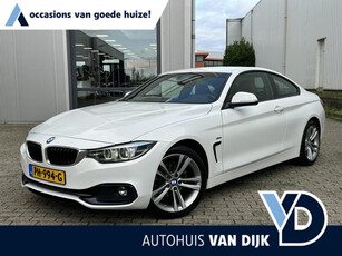 BMW 4-serie Coupé 418i Executive | NL Auto/Voll.Historie/Leder/Navi/PDC V+A/Sportstoelen