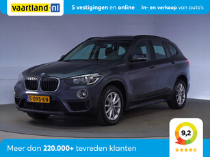 BMW X1 sDrive18D Executive [Led koplampen Climate control Navi Full map]