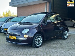 Fiat 500 0.9 TwinAir Lounge PANODAK, CLIMA, PDC, BOEKJES!!