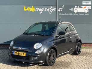 Fiat 500 1.2 500S *zwarte velgen 16” *dealeronderhouden