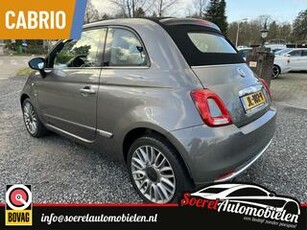 Fiat 500C 0.9 TwinAir Turbo 80pk Lounge cabrio 1eig ond boekjes