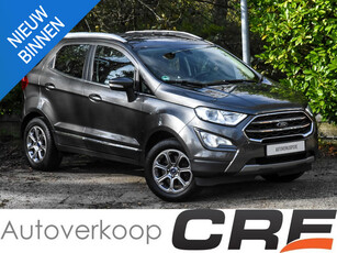 Ford EcoSport 1.0 EcoBoost Titanium automaat / verwarmd stuur / stoelverwarming / cruise control / navi / airco / half leer/half stof