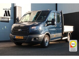 Ford Transit 2.0 TDCI L3 Dubbele Cabine Open Laadbak EURO 6