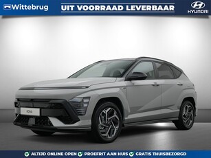 Hyundai KONA 1.6 GDI HEV N Line Met Navigatie, Adaptive Cruise Control en Camera Uit voorraad leverbaar!