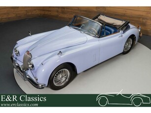 Jaguar XK150 Cabrio Gerestaureerd Hermès Blauw 1960