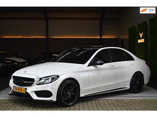 Mercedes-Benz C-klasse 220 CDI - AMG Styling - Panoramadak - Leer - Stoelverwarming - Ambiance Verlichting