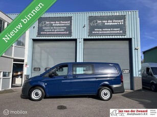 Mercedes Vito 114 CDI Lang Dubbele cabine 2 x schuifdeur