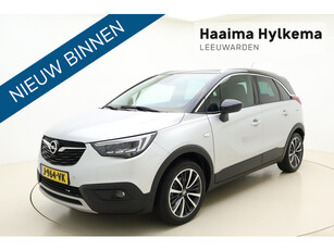 Opel Crossland X 1.2 Turbo Ultimate automaat | Navigatie | Lederen bekleding | Trekhaak | Zwart dak | Stoel & Stuurverwarming | Zwart dak | Climate control