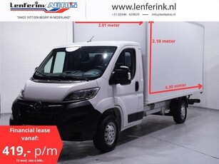 Opel Movano 2.2D 140 pk Bakwagen met Laadklep va 419,-