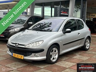 Peugeot 206 1.6-16V XS geleverd met een vol jaar APK