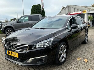 Peugeot 508 SW 1.6 Automaat Zwart 2016 Panodak Trekhaak