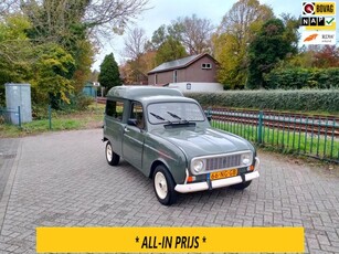 Renault 4 F4 Kombi ex defensie Belgie zeer leuke en nette