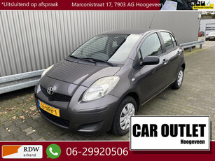 Toyota Yaris 1.0 VVTi Acces 135Dkm.NAP, 1e Eignr, 5-Drs, A/C, Carkit, – Inruil Mogelijk –