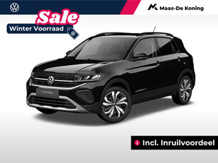 Volkswagen T-Cross Life Edition 1.0 TSI 95 pk 5 versn. Hand · Airconditioning automatisch, 2-zone (climatronic) · Comfort pakket · Privatelease €,-359 · Incl. inruilvoordeel ·