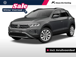 Volkswagen T-Roc Life Edition 1.0 TSI 116 pk 6 versn. Hand · Airconditioning automatisch, 2-zone (climatronic) · Privatelease vanaf €,-398 per maand · Incl. inruilvoordeel ·