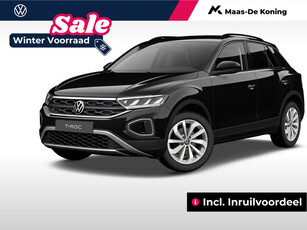 Volkswagen T-Roc Life Edition 1.0 TSI 116 pk 6 versn. Hand · Airconditioning automatisch, 2-zone (climatronic) · Privatelease €,-398 per maand · incl. inruilvoordeel ·