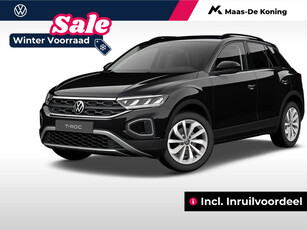 Volkswagen T-Roc Life Edition 1.0 TSI 116 pk 6 versn. Hand · Airconditioning automatisch, 2-zone (climatronic) · Privatelease €,-398 per maand · incl. inruilvoordeel ·