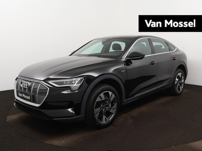 AUDI E-TRON Sportback 55 quattro edition 95 kWh | Navigatie | Apple carplay | 20 Inch velgen | Stoelverwarming | Airco | Parkeersensoren | Stoelverwarming |