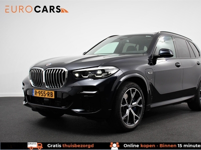 BMW X5 xDrive45e 394pk High Executive M-Sport PHEV 6 cilinder | Panoramisch schuif-kantel dak | Harman Kardon | Head up display | Lederen bekleding | Electrische verstelling comfort stoelen