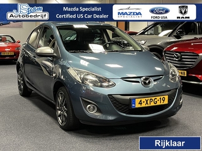 Mazda 2 1.3i Silver Edition 84PK 5-drs Navi PDC (bj 2014)