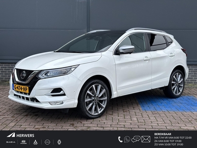 NISSAN QASHQAI 1.3 DIG-T Tekna + / Panorama / Elektrische stoelen met geheugen / Leder / Stoelverarming / 360* Camera /