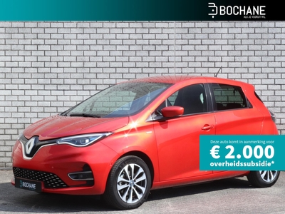 RENAULT ZOE R135 Edition One 52 kWh (Huuraccu) | Navigatie 9,3