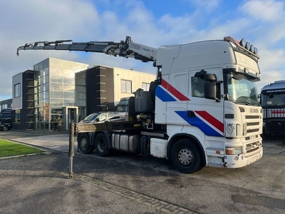 Scania R500 V8 6X2 + FASSI F360XP.27 REMOTE CONTROL