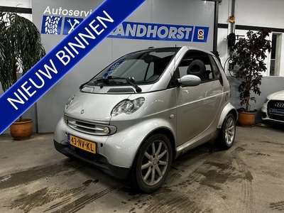 Smart Fortwo cabrio 0.7 passion (bj 2004, automaat)