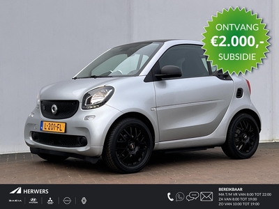 SMART FORTWO EQ Comfort AMG ED Automaat / €2.000,- Subsidie mogelijk / Actieradius 154km NEDC / Drie fase laden / Panoramadak / Climate control / Lederen bekleding / Stoelverwarming /