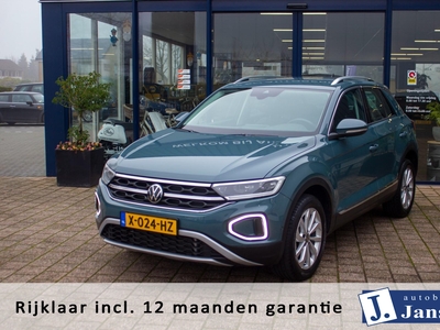 VOLKSWAGEN T-ROC 1.5 TSI Style DSG Blindspot Carplay Lane assist Winterpakket Ledverlichting