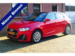 Audi A1 Sportback 30 TFSI S edition. Zwart Dak, Virt