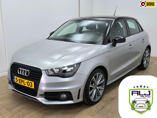 Audi A1 Sportback Occasion 1.2 TFSI Admired S-line met cruisecontrol en bluetooth audio | Tweedehands Audi A1 grijs met zwart dak