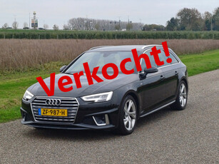 Audi A4 Avant 40 TFSI Sport S line edition | Nieuwstaat! | NL! | 191 PK | Goed onderhouden | 1/2 Leer | 18 INCH