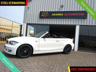 BMW 1-serie Cabrio 2009 120i 170PK Nwe APK+olie/stoelverwarm