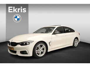 BMW 4 Serie Gran Coupe 418i | M-Sportpakket | LED | Leder | Navigatie | Schuifdak | Sportstoelen | Shadow line | Alu 18 inch