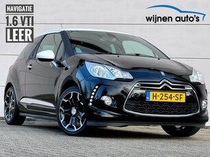 Citroen DS3 1.6 VTi So Chic 120pk/ Leer/ Navi/ Stoelverwarm