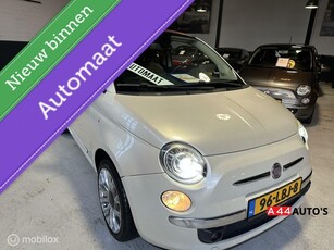 Fiat 500 1.2 Lounge CABRIO*AUTOMAAT*NL AUTO*NAP?*VOL LEDER*