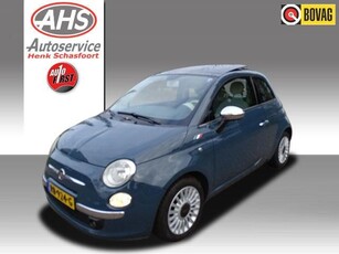 Fiat 500 1.2 Panorama dak, airco, blue@me