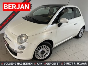 Fiat 500 1.4-16V Lounge 100PK AIRCO PANO VELGEN NWE DISTRI