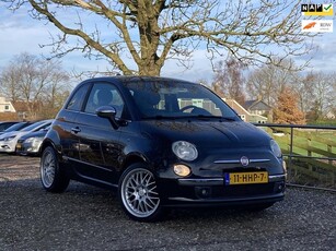 Fiat 500 1.4-16V Sport Half leder + Clima nu €3.750,-!!