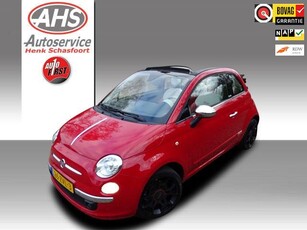 Fiat 500 C 0.9 TwinAir Lounge Cabrio, xenon, leer, clima